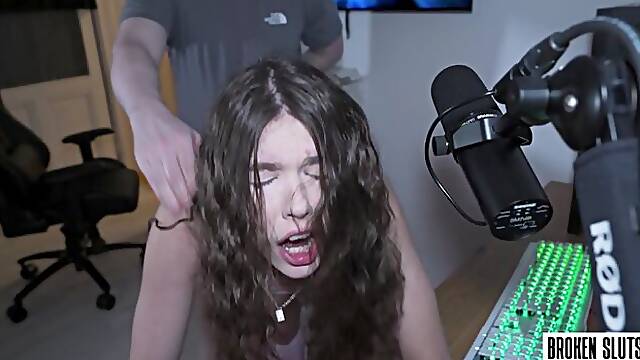 Cutie teen with perfect ass Princess Alice rammed by huge dick