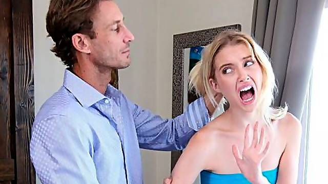 Weird stepdaughter brute fuck