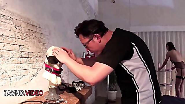 Miki Aimoto Seduces in Stockings with Hot Hardcore Sex and Steamy Blowjob Action