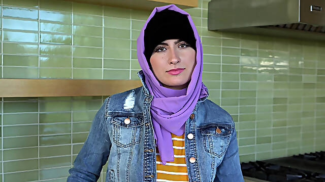 Angeline Red with natural tits having sex POV