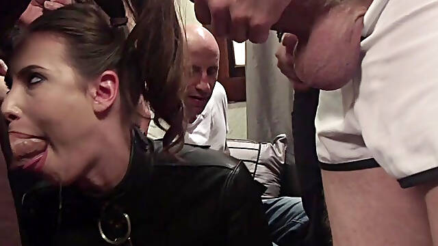 Sweet Casey Calvert roughly fucked in double penetration