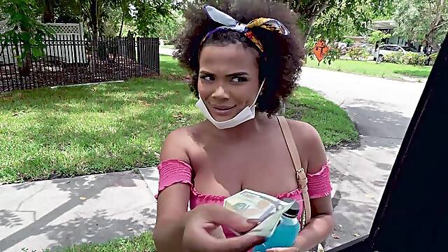 Alina Ali is jumping in the BangBus to get some extra cash