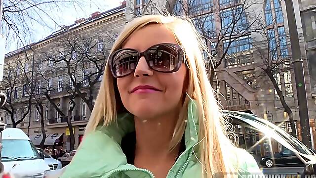 Summer Gives A Foot Job In Public - Summer Massage