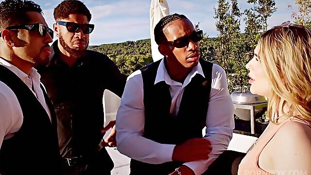 Tinas Ir Airtight Gangbang