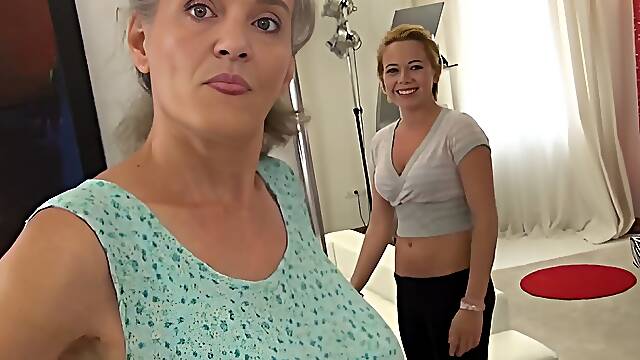 Get nasty with Rocco Siffredi in this wild and wicked video featuring a cutie and an old granny!...