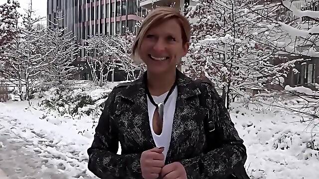 Mature Cougar Francaise Gros Seins Baise Un