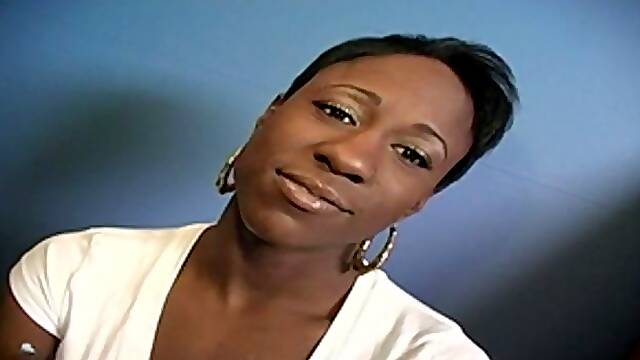 Hairy ebony slut sucks then gets bred