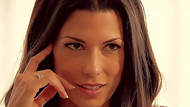 Stunning & bored girlfriend Alexa Tomas loves anal sex