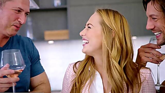 TUSHY Youthful rich gal and booty gaped