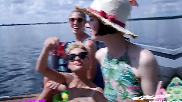 Ersties - Boat Party - Amateur Hotties Begin The Party While The Tension Rises (Ep two of 4)
