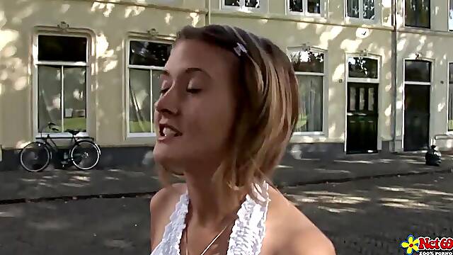 Net69 - Slender Dutch Hottie Got Drilled Hard