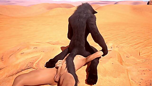 Humid fuckfest with Wolf Girl│Eve x Jack│012│Wildlife│3D