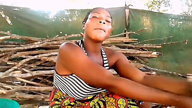 In my village kitchen