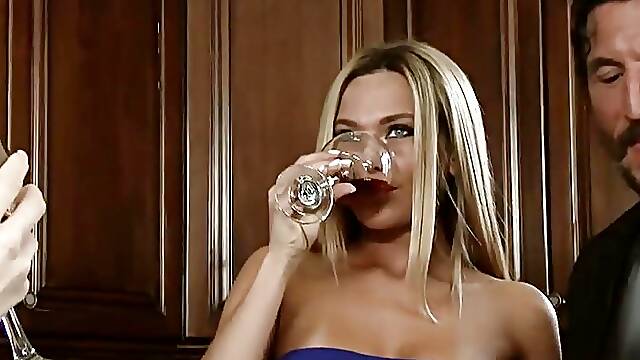 Nikki Delano Gets Fucked Like a Horny Slut in Front of Swinger Spouses