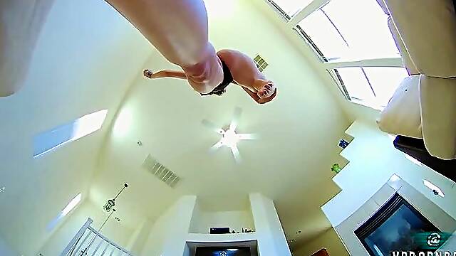 POV - Unaware Yoga Foot Crush ft Giantess Jolene Hexx - 0578