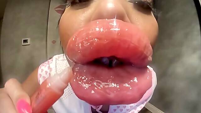 RubyDollLipzs Peach Nectar Gloss Kisses