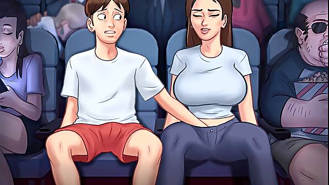 Masturbates at the cinema