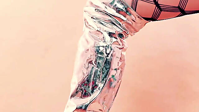 Pussy Play Sweet MILF Loves Stockings and Pvc Fetish Clothes!