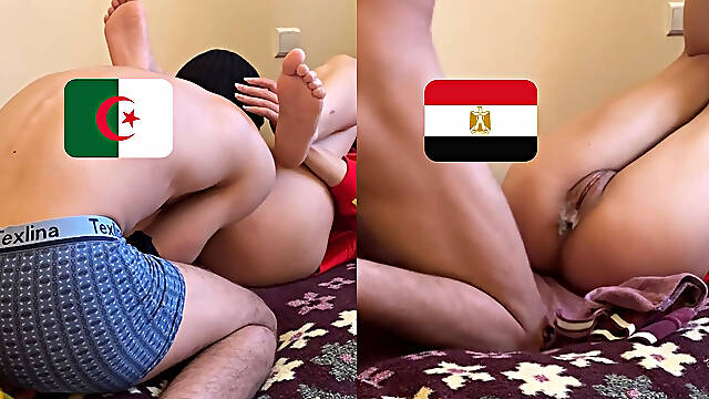 Amateur Sex Video of an Algerian Kabyle with Her Stepbrother He Is Eaten