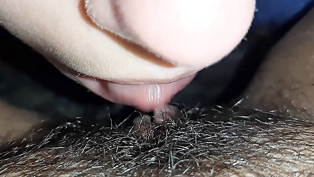 I Eat Her Very Hairy Pussy and Quickly Bring Her to Orgasm